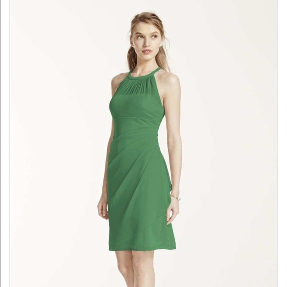 David's Bridal Chiffon Dress